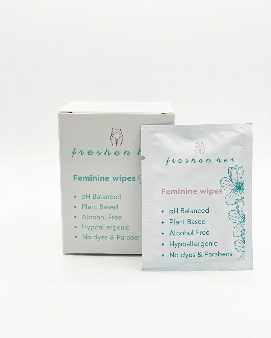 Unscented Feminine Wipes (10-Pack)