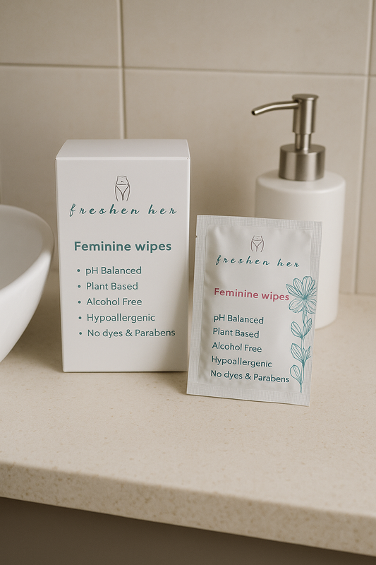 Unscented Feminine Wipes (10-Pack)